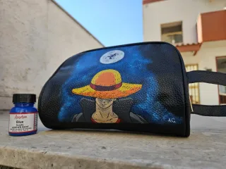 Pochette One Piece Luffy Gear 5 dipinta