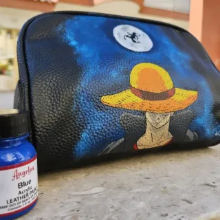 Pochette One Piece Luffy Gear 5 dipinta