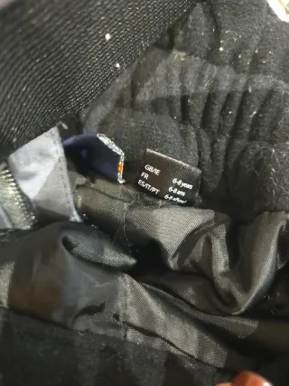 Pantalones de nieve con tirantes