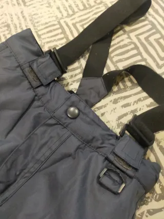 Pantalones de nieve con tirantes