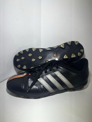Botas futbol Adidas 11Nova Talla 36 Negro Naranja