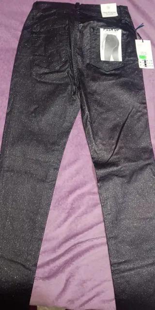 Pantalón mujer talla S gris