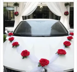 Decoración coches de boda