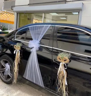 Decoración coches de boda