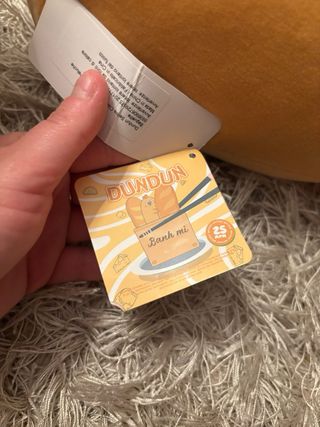 Peluche Banh Mi con Pollo Miniso