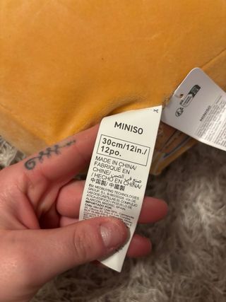 Peluche Banh Mi con Pollo Miniso