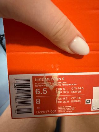 Nike Metcon 9 Scarpe Crossfit Nero Grigio