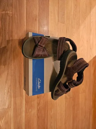 Sandalias Clarks Weskey Shore Marrones