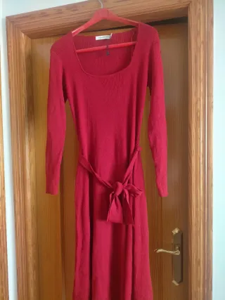 Vestido largo rojo Pedro del Hierro