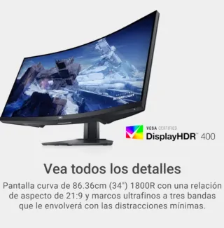 Monitor Dell 34 WQHD 144Hz FreeSync Premium Pro