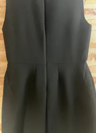Vestido Zara Negro Elegante Talla L