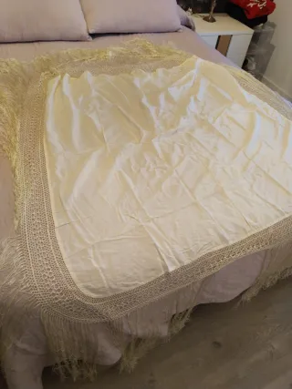 Mantones de Manila Antiguos Bordados