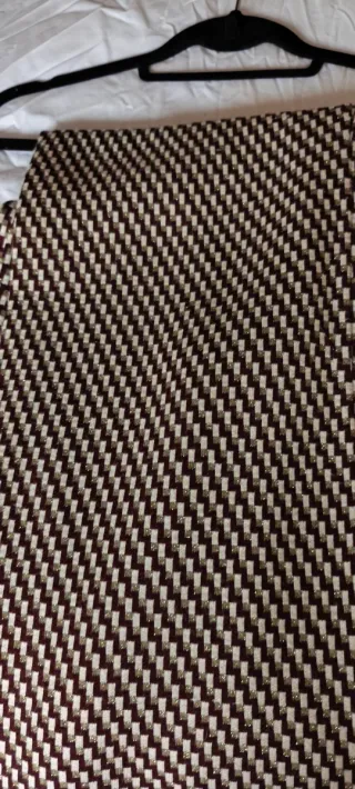 Pantalón de punto con estampado geométrico