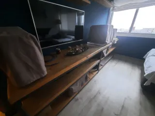 Mueble retro madera y metal