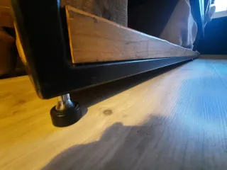 Mueble retro madera y metal