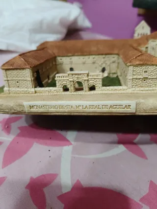 Maqueta Monasterio Sta. María Real Aguilar