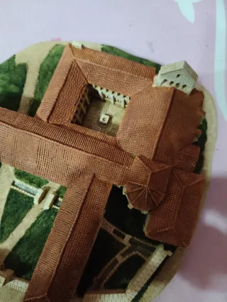 Maqueta Monasterio Sta. María Real Aguilar