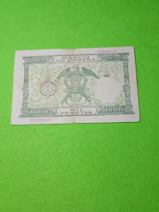Billete 1000 Pesetas Banco de España 1957