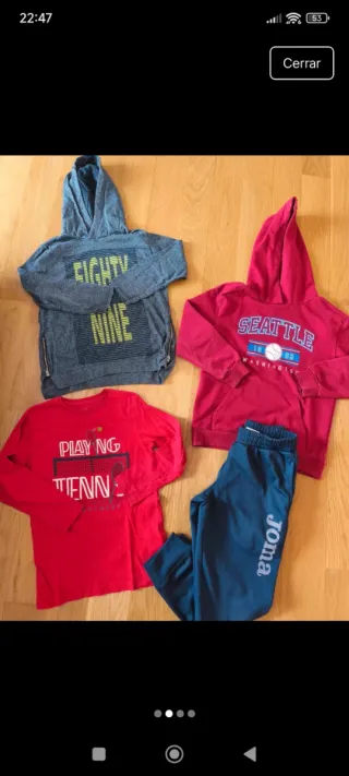 Lote Ropa Niño 6 Años