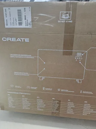 Calefactor Eléctrico Covector Blanco