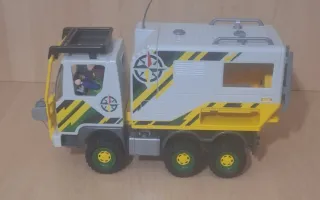 Playmobil Camión Grúa con Cabrestante