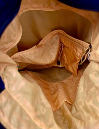 Benetton borsa con manici e tracolla unisex