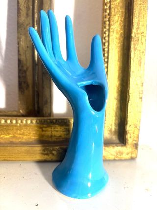 FIGURA FLORERO EXPOSITOR VINTAGE.