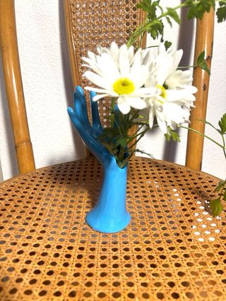 FIGURA FLORERO EXPOSITOR VINTAGE.