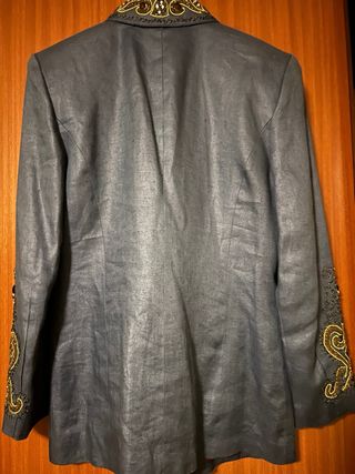 Americana Forzetti Lino Bordada(color foto 2)