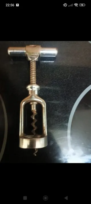 Pareja Sacacorchos Vintage