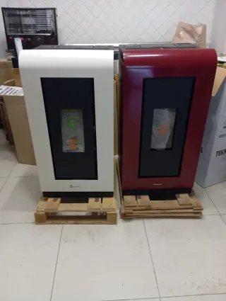 Stufa a pellet nuova