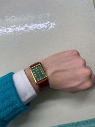 Orologio Seiko Vintage Oro e Verde