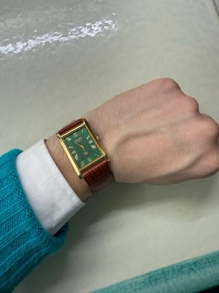Orologio Seiko Vintage Oro e Verde