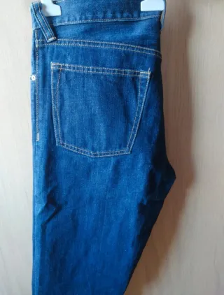 Pantalón Vaquero H&M Hombre Azul