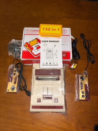 Consola Famicon COMPAC 132 en 1