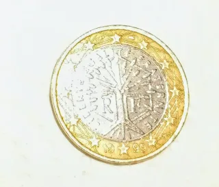 Monedas de 1€. Francia 1999