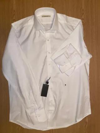 Camisa Purificación García Blanca Hombre
