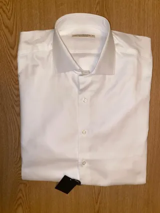 Camisa Purificación García Blanca Hombre