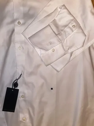 Camisa Purificación García Blanca Hombre