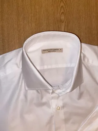 Camisa Purificación García Blanca Hombre