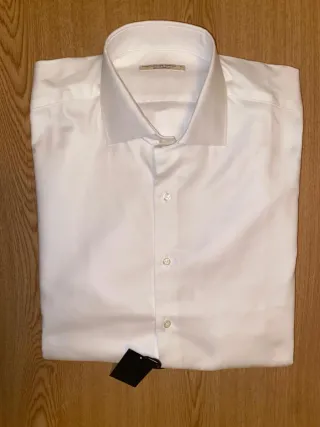 Camisa Purificación García Blanca Hombre
