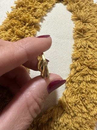Anillo Oro 18k Zafiro