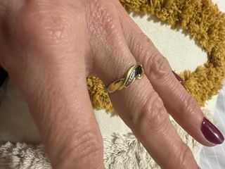 Anillo Oro 18k Zafiro