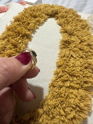 Anillo Oro 18k Zafiro