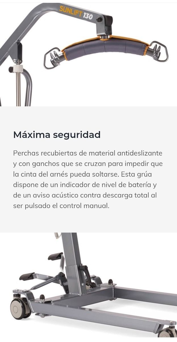 Grúa movilidad reducida