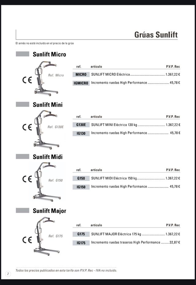 Grúa movilidad reducida
