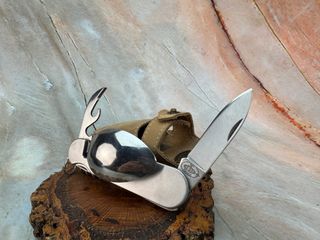 Juego de cubiertos plegables para acampada con fun