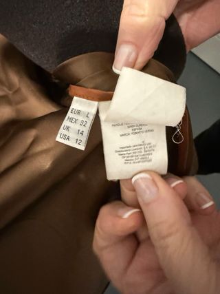 Cappotto nero in lana Roberto Verino