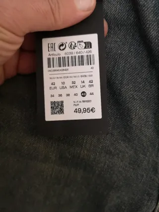 Pantalones vaqueros Marron Gali azules