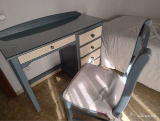 Escritorio Madera Maciza Hecho a Mano